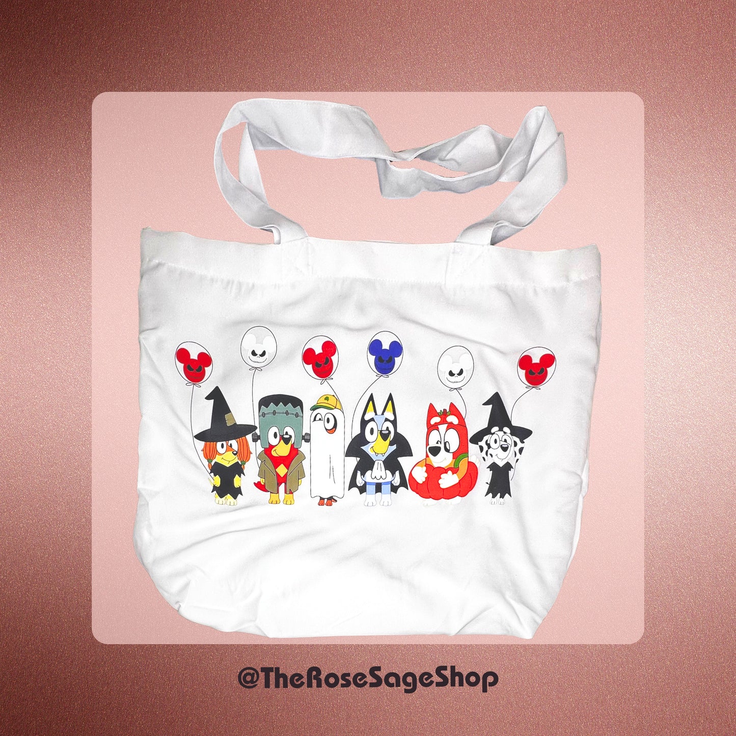 Bluey Halloween Bags