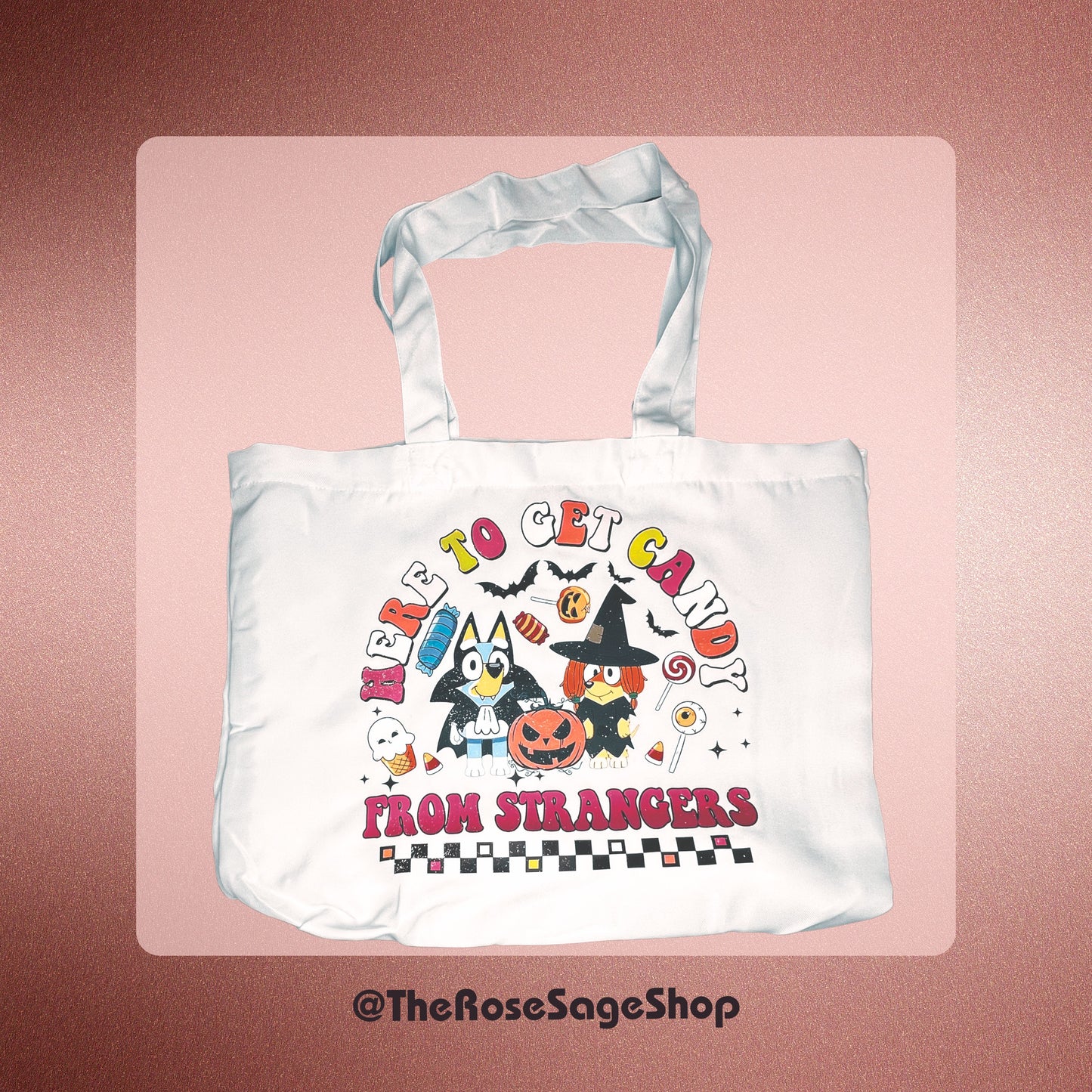 Bluey Halloween Bags