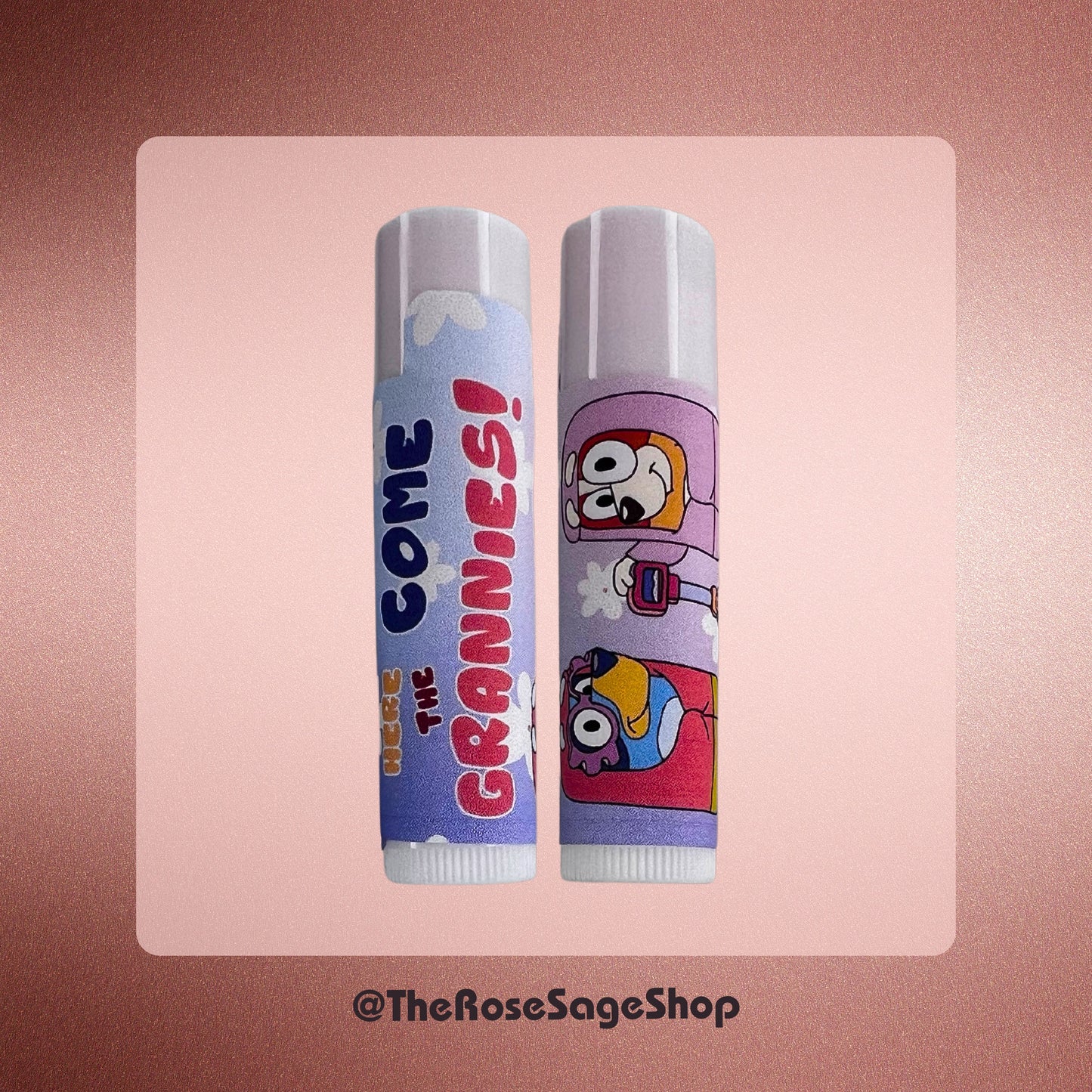 Bluey Lip Balms